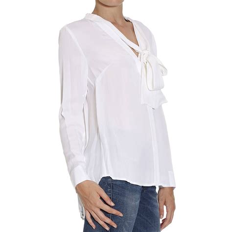 michael kors white blouse|Michael Kors blouses clearance.